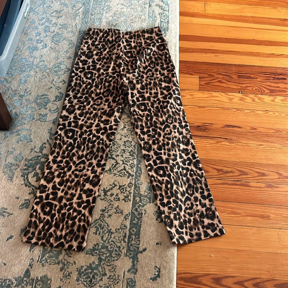 Reformation marlon pant, leopard, 6